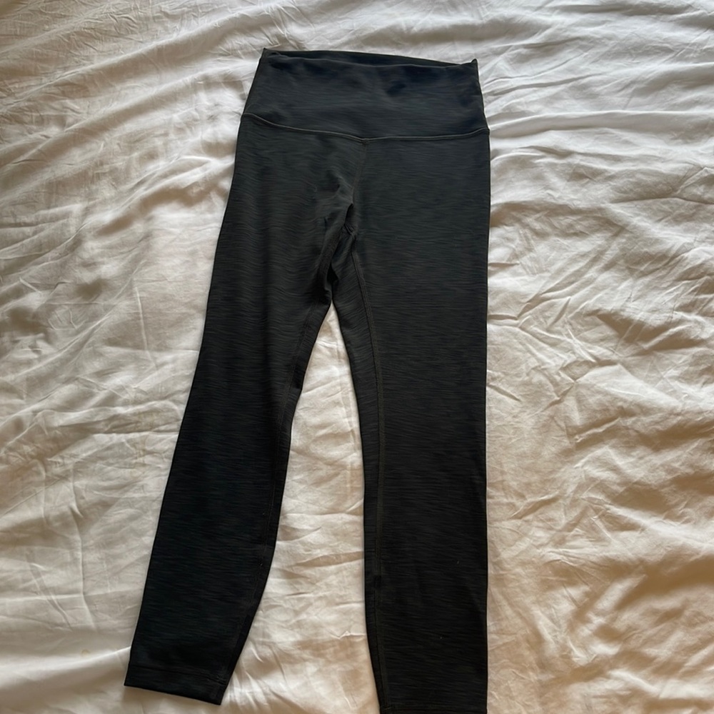 Lulu lemon Wunder Under High Rise Legging dark grey